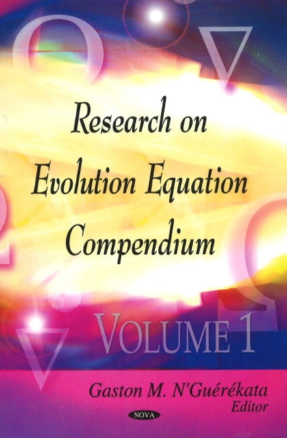 Book cover of: Research on Evolution Equation Compendium