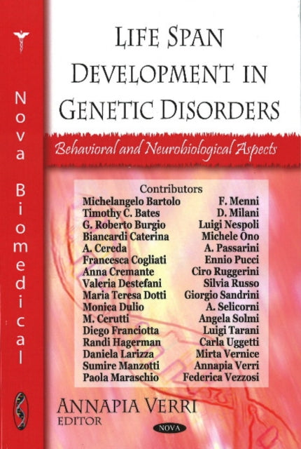 Book cover of: Life Span Development in Genetic Disorders
