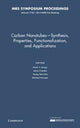 Book cover of: Carbon Nanotubes - Synthesis, Properties, Functionalization, and Applications: Volume 1752