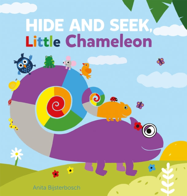 Book cover of: Hide and Seek, Little Chameleon. By: Anita Bijsterbosch