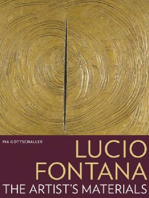 Book cover of: Lucio Fontana – The Artist's Materials. By: Pia Gottschaller