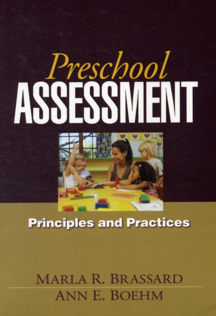 Book cover of: Preschool Assessment. By: Marla R. Brassard