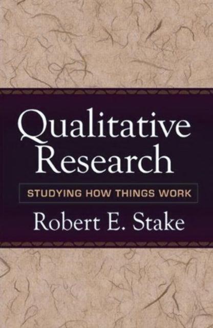Book cover of: Qualitative Research. By: Robert E. Stake