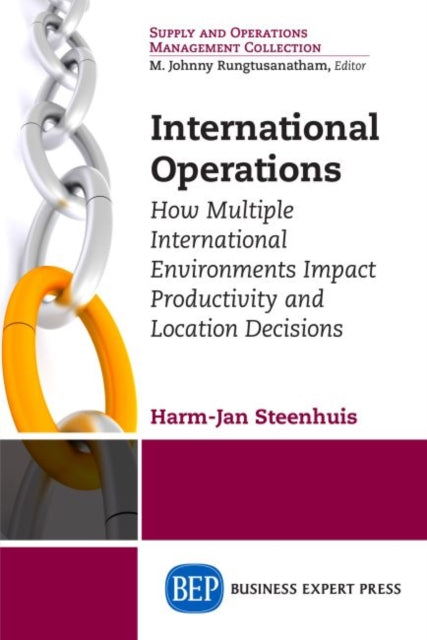 Book cover of: International Operations. By: Harm-Jan Steenhuis