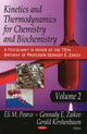 Book cover of: Kinetics & Thermodynamics for Chemistry & Biochemistry