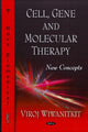 Book cover of: Cell, Gene, & Molecular Therapy. By: Viroj Wiwanitkit.
