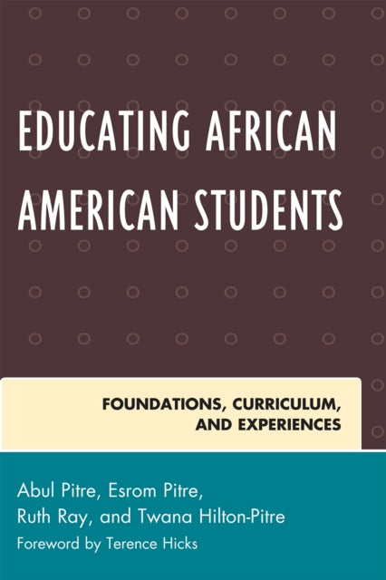 Book cover of: Educating African American Students