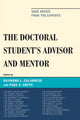 Book cover of: Doctoral StudentOs Advisor and Mentor. By: Raymond L. Calabrese