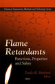 Book cover of: Flame Retardants. By: Paulo B. Merlani