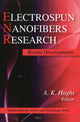 Book cover of: Electrospun Nanofibers Research
