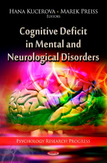 Book cover of: Cognitive Deficit in Mental & Neurological Disorders