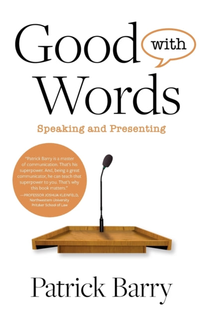 Book cover of: Good with Words. By: Patrick Barry
