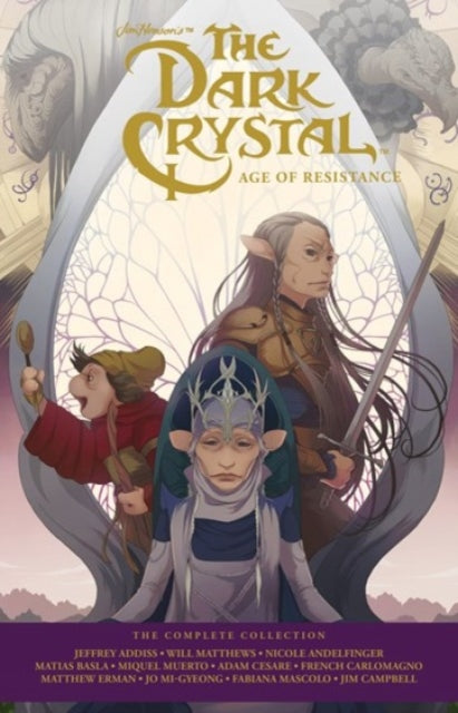 Book cover of: Jim Henson's The Dark Crystal Age Of Resistance. By: Jeffrey Addiss