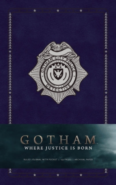 Book cover of: Gotham Hardcover Ruled Journal