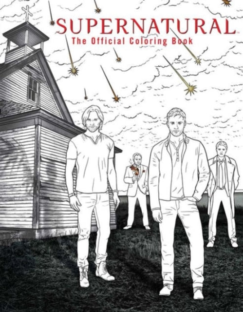 Book cover of: Supernatural: The Official Coloring Book