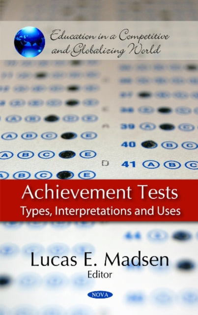 Book cover of: Achievement Tests. By: Lucas E. Madsen