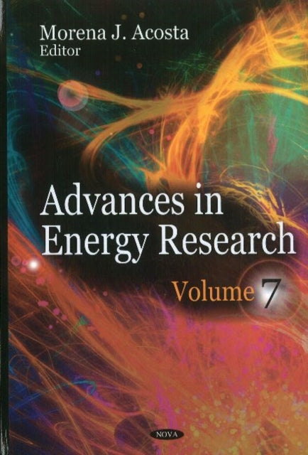 Book cover of: Advances in Energy Research. By: Morena J. Acosta