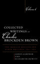 Book cover of: Collected Writings of Charles Brockden Brown. By: Jared Gardner