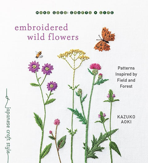 Embroidered Wild Flowers