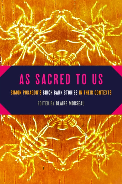 Book cover of: As Sacred to Us. By: Blaire Morseau