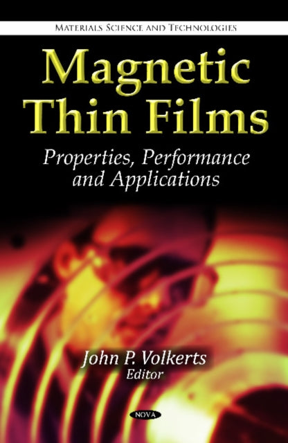 Book cover of: Magnetic Thin Films. By: John P. Volkerts