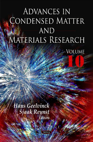 Advances in Condensed Matter & Materials Research