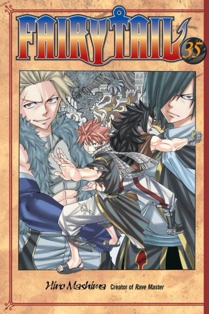 Book cover of: Fairy Tail 35. By: Hiro Mashima
