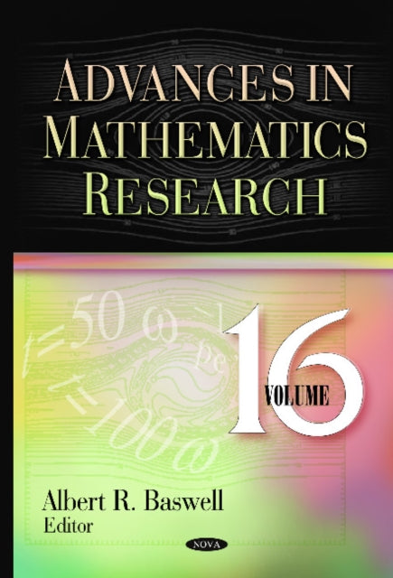 Book cover of: Advances in Mathematics Research. By: Albert R. Baswell