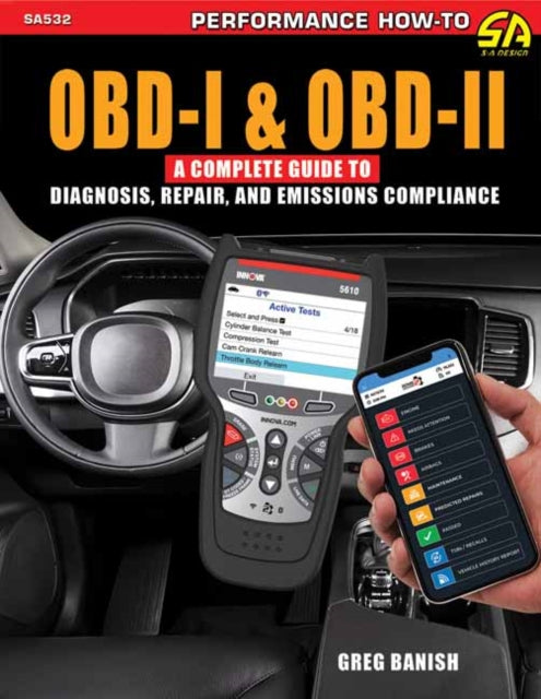 Book cover of: OBD-I & OBD-II. By: Greg Banish