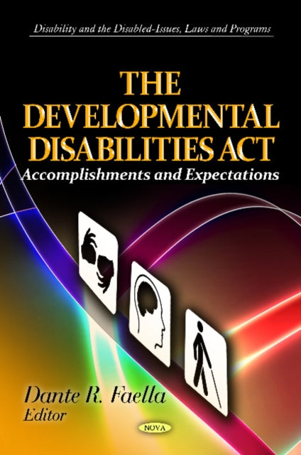 Book cover of: Developmental Disabilities Act. By: Dante R. Faella