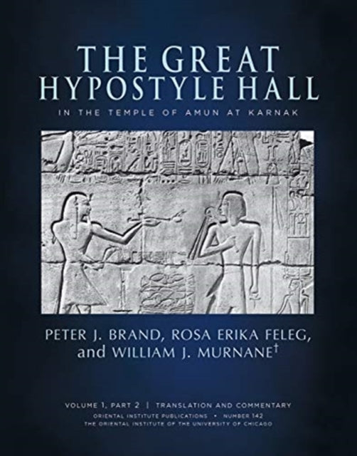 Book cover of: Great Hypostyle Hall in the Temple of Amun at Karnak. By: The Oriental Institute of the University of Chicago