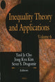 Book cover of: Inequality Theory & Applications. By: Yeol Je Cho