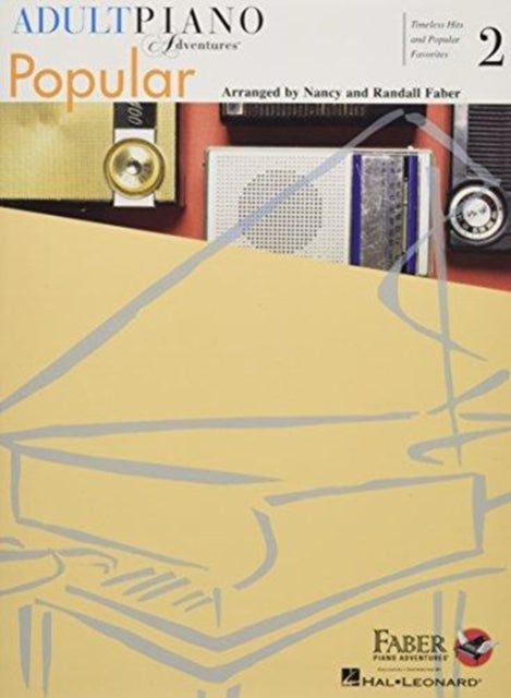 Book cover of: Adult Piano Adventures Popular Book 2. By: Nancy Faber