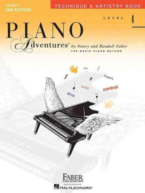 Book cover of: Piano Adventures Technique & Artistry Book Level 4. By: Nancy Faber