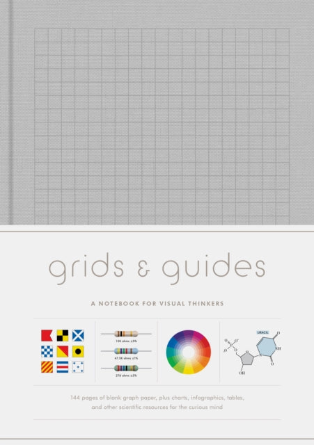 Book cover of: Grids & Guides (Gray) Notebook. By: Princeton Architectural Press Staff