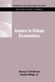 Book cover of: Issues in Urban Economics