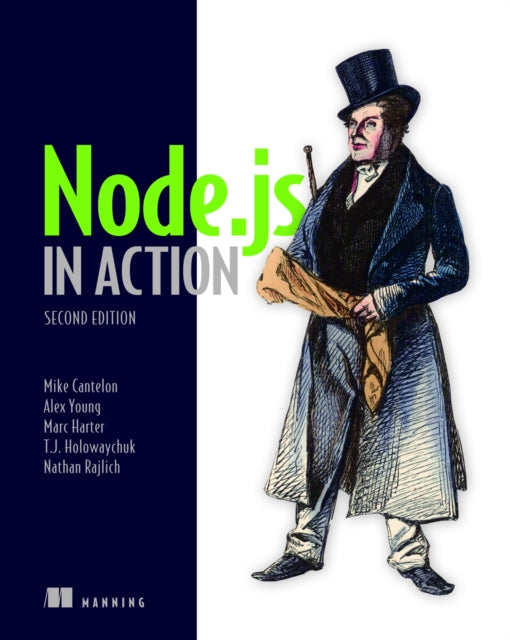 Book cover of: Node.js in Action, Second Edition. By: RAJLICH , NATHAN