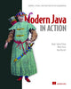 Book cover of: Modern Java in Action. By: URMA, RAOUL-GABRIEL