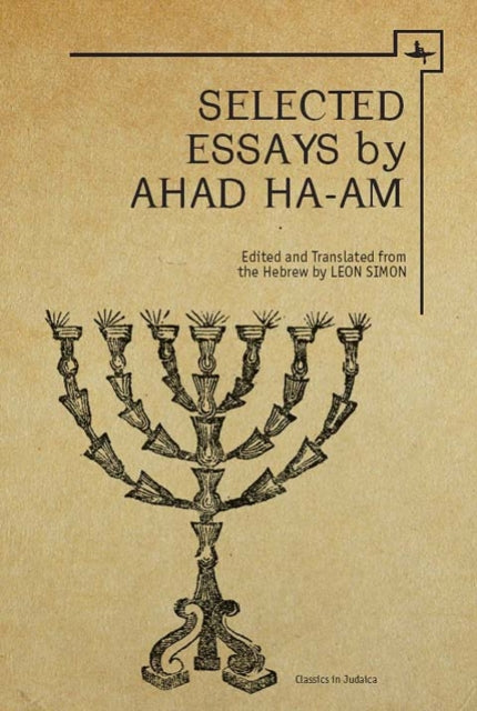 Book cover of: Ahad Ha-am