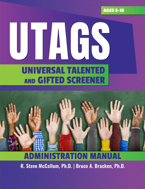 Book cover of: UTAGS Administration Manual. By: R. Steve McCallum
