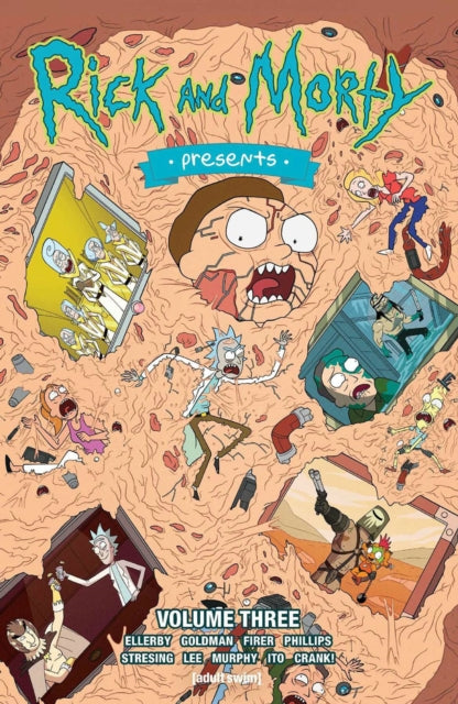 Book cover of: Rick and Morty Presents Vol. 3. By: Marc Ellerby