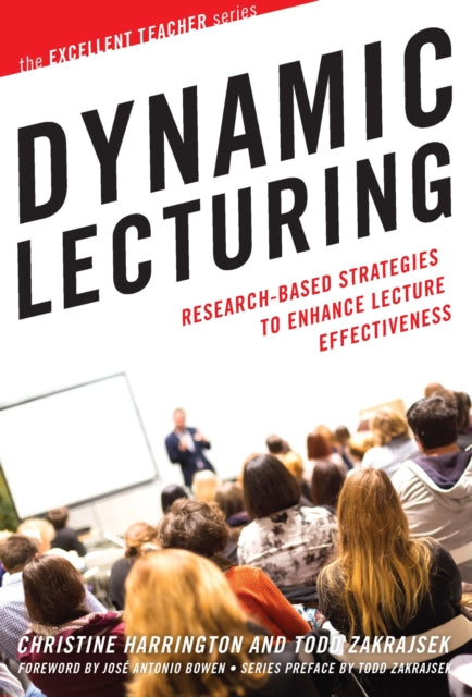 Book cover of: Dynamic Lecturing. By: Christine Harrington