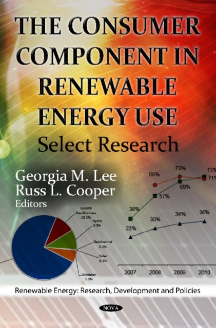 Book cover of: Consumer Component in Renewable Energy Use. By: Georgia M. Lee