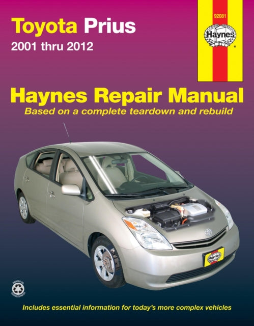 Book cover of: Toyota Prius 2001-12