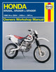 Honda XR250L, XR250R ja XR400R (86–04)