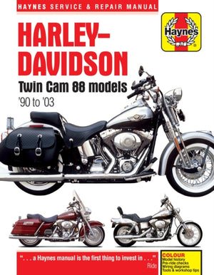 Harley-Davidson Twin Cam 88, 96 & 103 Models (99 - 10) Haynes Repair Manual, 99-10