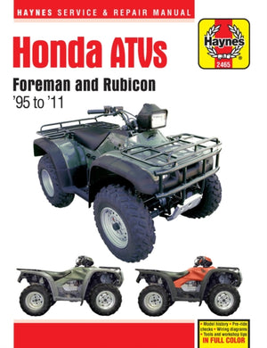 Honda Foreman ATV (95 -11)