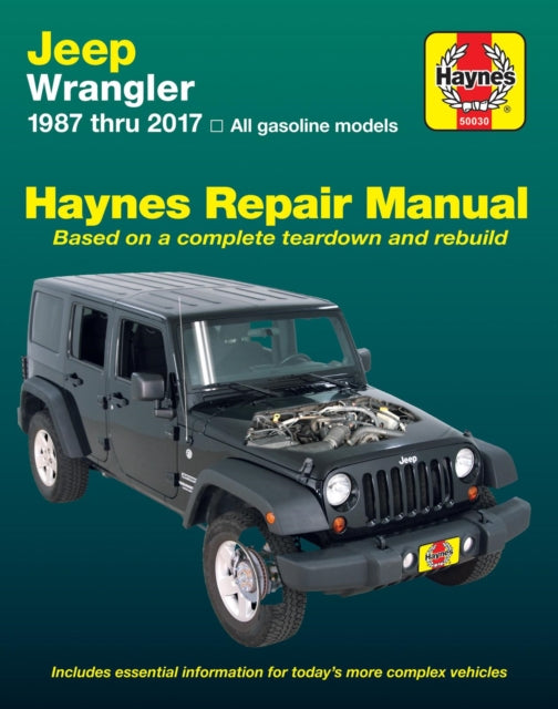 Book cover of: Jeep Wrangler ('87-'17). By: Haynes Publishing