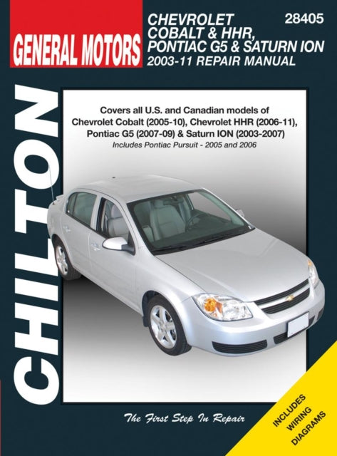 Book cover of: GM Chevy Cobalt, HHR/Pontiac G5 & Saturn Ion (2005-2010). By: , Haynes Publishi, Haynes Publishi