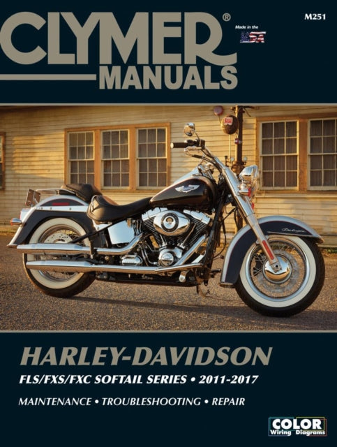 Book cover of: Clymer Harley-Davidson FLS/FXS/FXC Softail Series 2011-2017. By: Editors of Haynes Manuals
